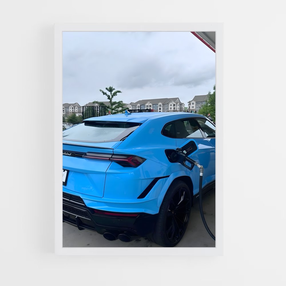 Poster Urus souffle – affiche Lamborghini (vue 3)